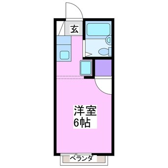 間取図 エスポワールド茂原