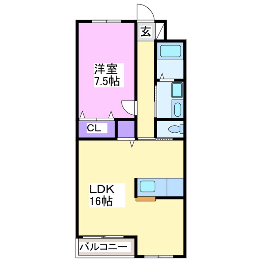 間取図 アプリコット