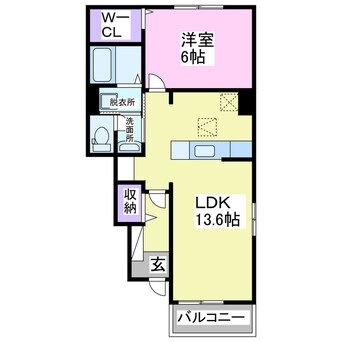 間取図 ベルプロムナードⅣ