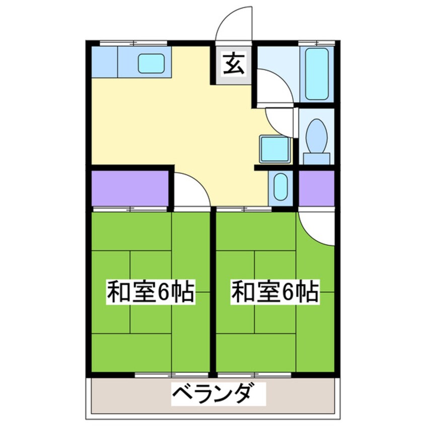 間取図 サンフラワーⅡ