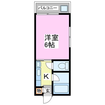 間取図 サンパレス茂原