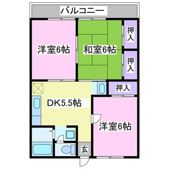 間取図 カスティーヨ