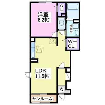 間取図 キャンディハウスⅡ