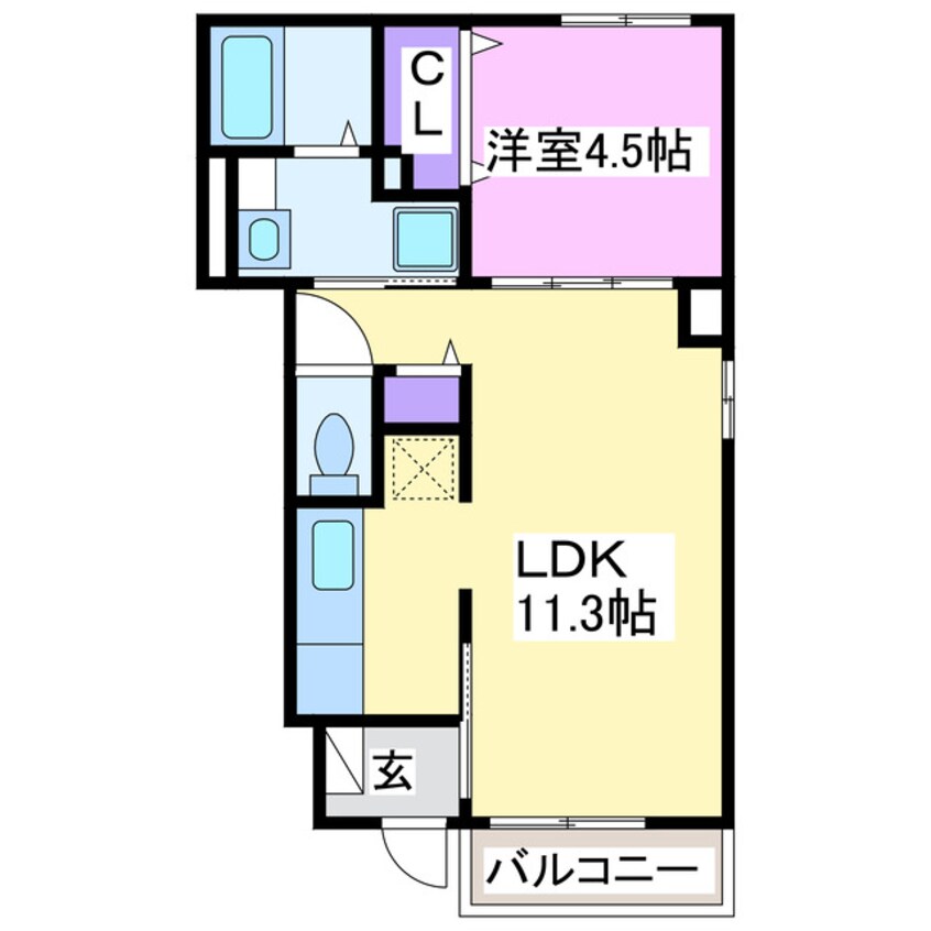 間取図 サンリット　ガーデン