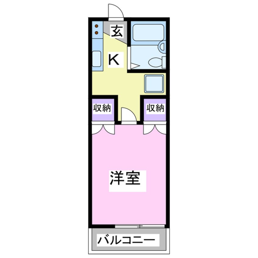 間取図 エメラルド茂原