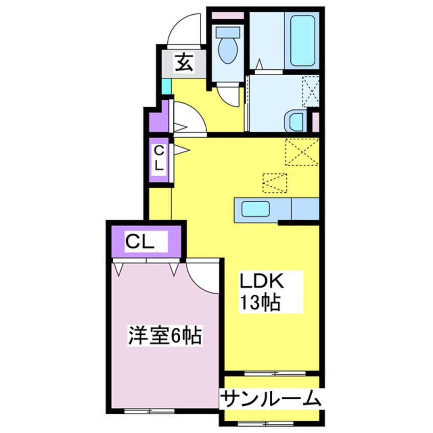 間取図 ガーデンハウス茂原I