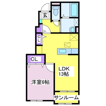 間取図 ガーデンハウス茂原I