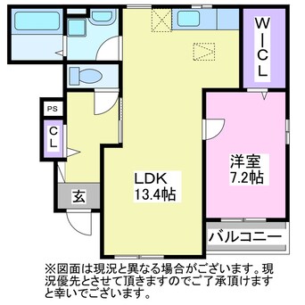 間取図 グラン・エスポワール