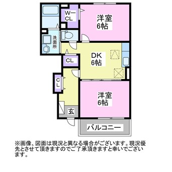 間取図 ディアレスト芝Ⅰ