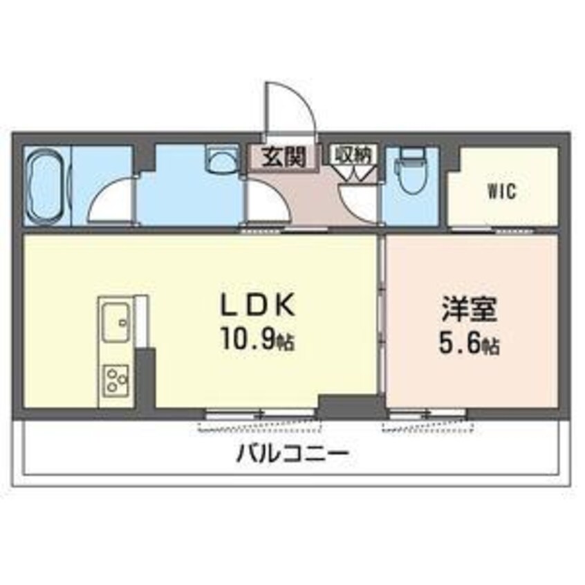 間取図 オアシスC