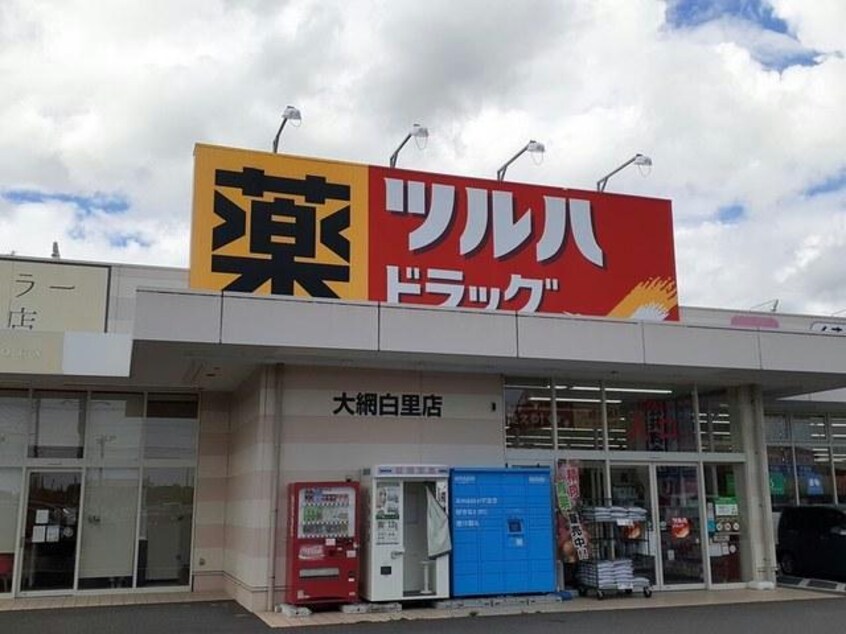 ツルハドラッグ大網白里店(ドラッグストア)まで77m パレス　ハンドⅢ