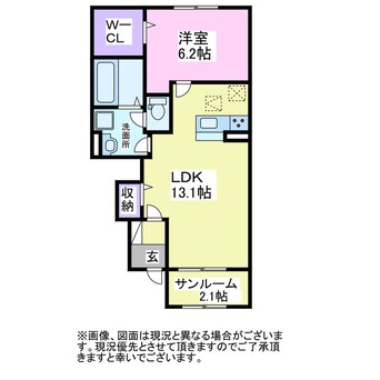 間取図 プリ―トG