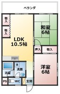 ニューライフ88の間取図