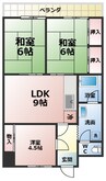 延命寺マンション 3LDKの間取り