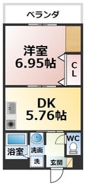 ウラックスビルの間取図