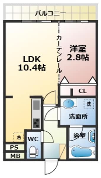 間取図 トレスアーラ