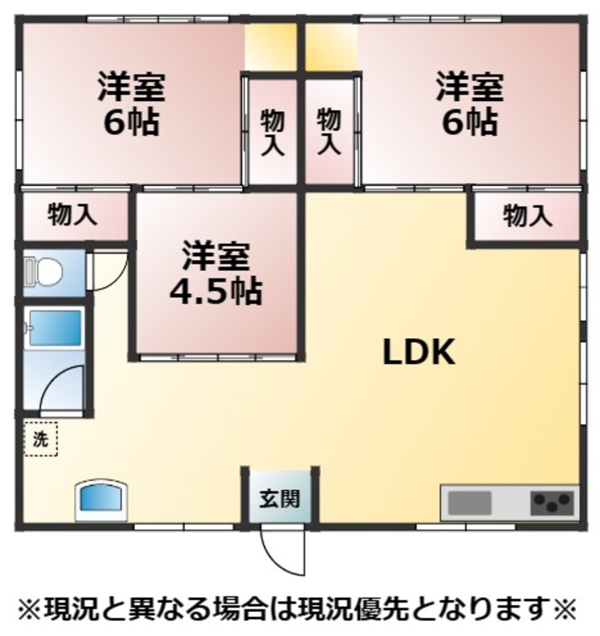 間取図 川登戸建