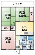 ニューライフ88の間取図