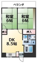 瀬高ビルの間取図