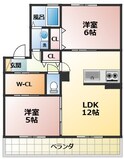 Strawberry  fields叶夢 五番館の間取図