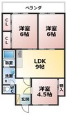 延命寺マンション 3LDKの間取り