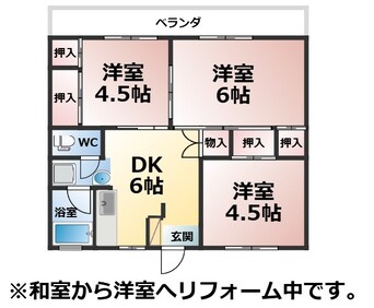 間取図 浜町マンション
