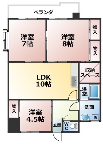 間取図 大正ビル