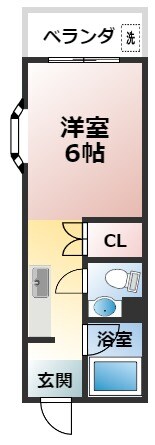 間取り図 グランカーサ大牟田駅