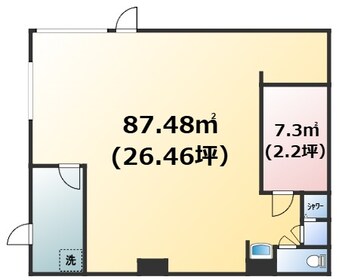 間取図 グランカーサ大牟田駅