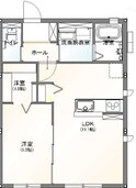ローズガーデンの間取図