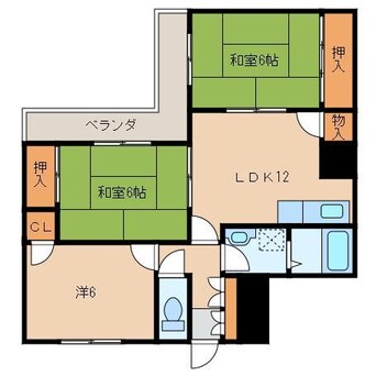 間取図 パープルシャトー