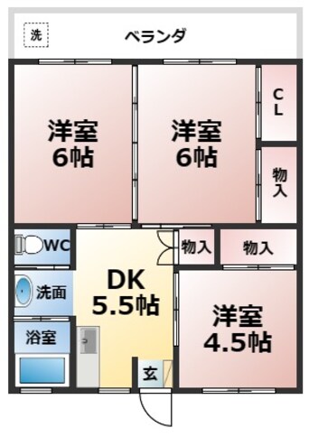 間取図 国崎ビル3