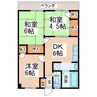 瀬高ビル 3DKの間取り