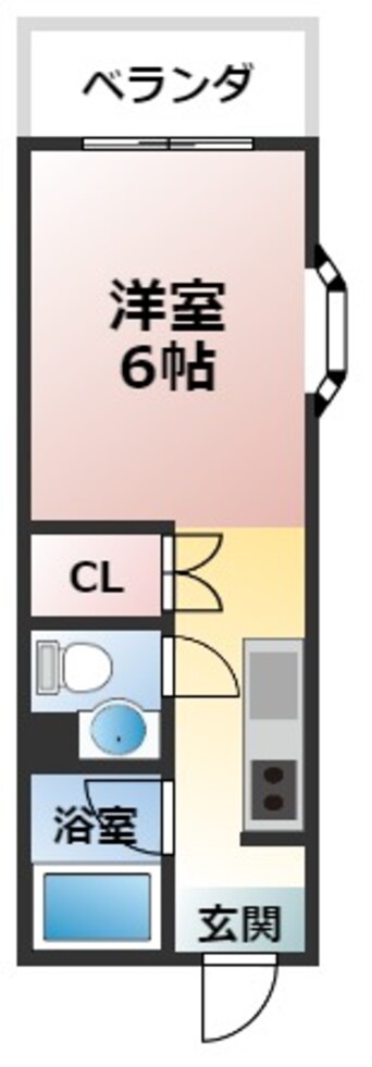 間取図 グランカーサ大牟田駅