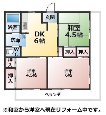 間取図 浜町マンション