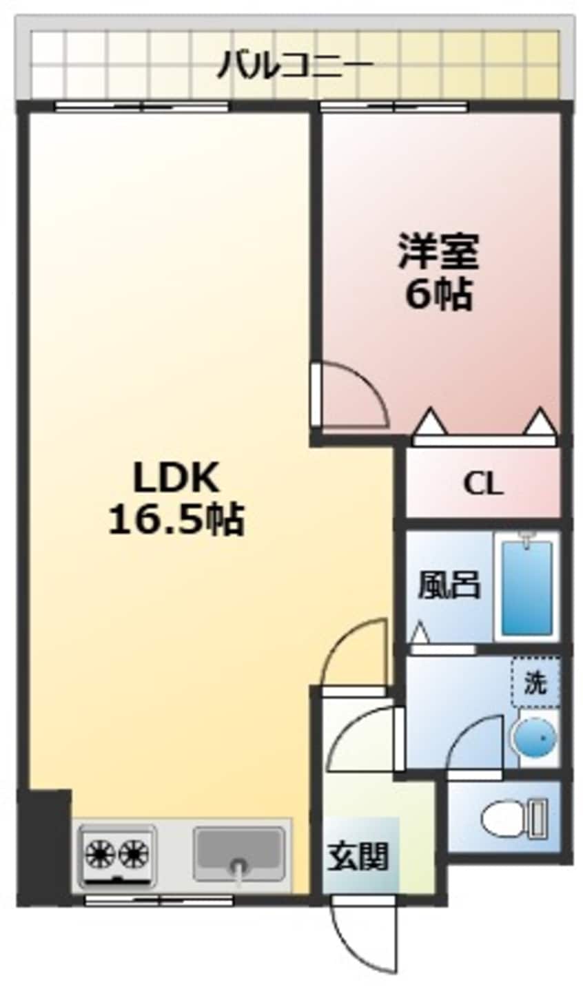 間取図 大正ビル