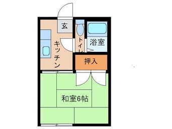 間取図 コーポ野田　３号棟