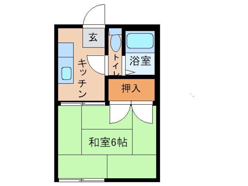 間取図 コーポ野田　３号棟