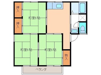 間取図 サンハイツ