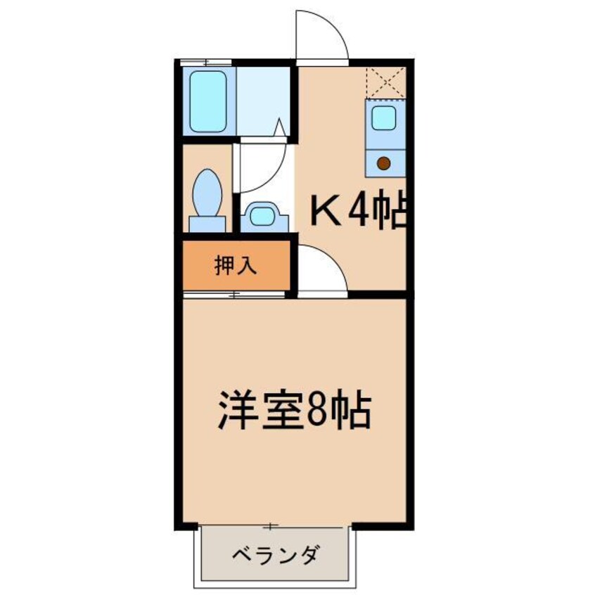 間取図 シガハイツVIII