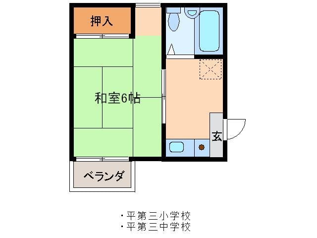 間取り図 ハビタシオンＮ