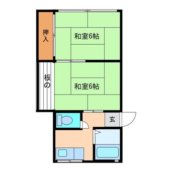 間取図 矢野ハイツ