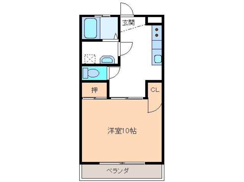 間取図 サンライズいわき