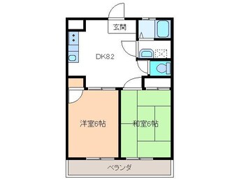 間取図 サンライズいわき