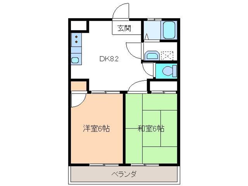 間取図 サンライズいわき