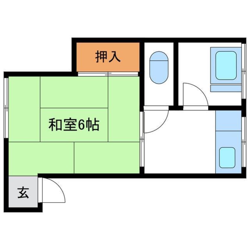 間取図 バイオレットハイツ