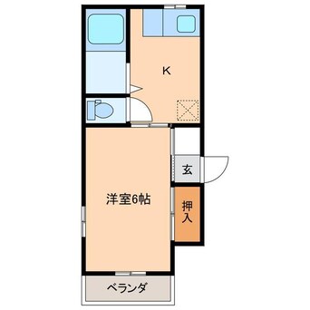 間取図 七五三第一マンション