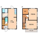 パレーシャル建栄IIの間取図