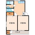 コーポファインＣの間取図