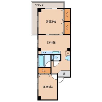 間取図 久企業第一ビル